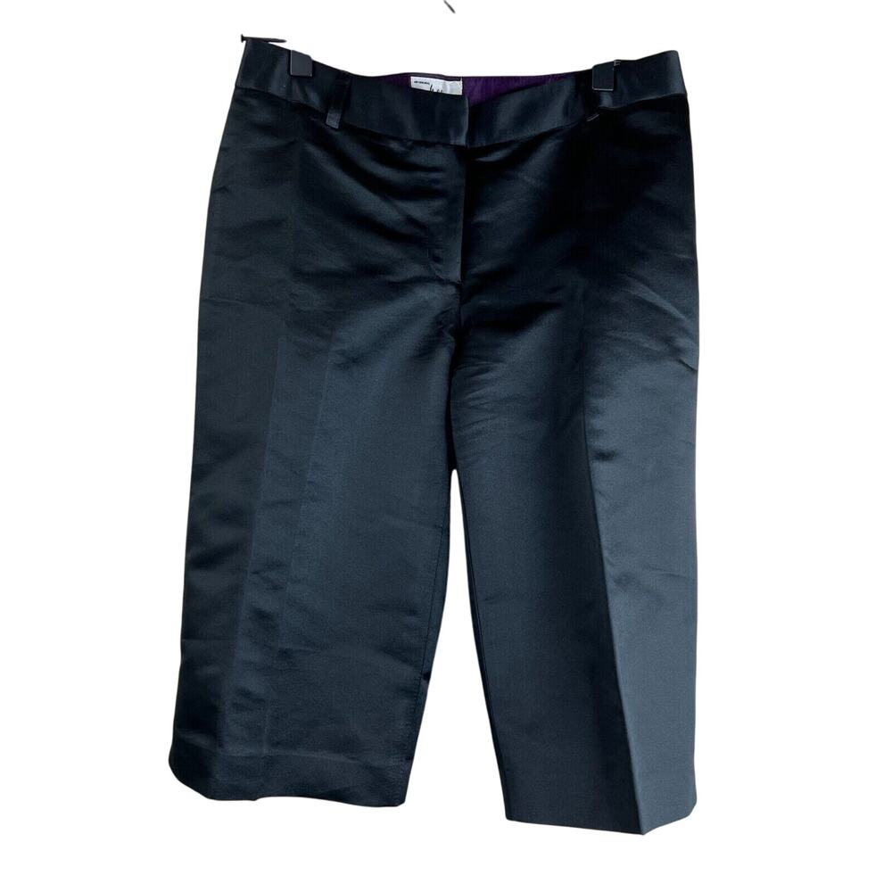Milly Women Short 4 Silky Trouser Preppy Classic‎ Luxury Tuxedo Bermuda